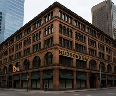 Hudson’s Bay building in downtown Toronto