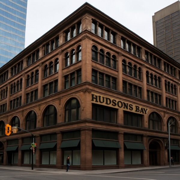 Hudson’s Bay building in downtown Toronto